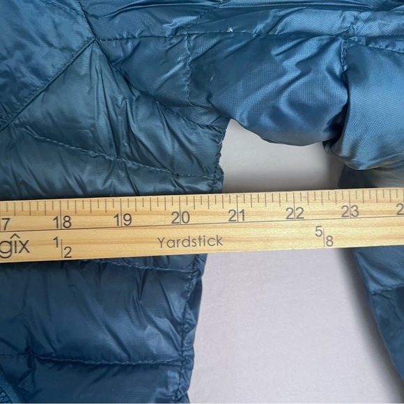 Lululemon Get Up Get Down Goose Down Puffer Jacket Mens Medium Metallic Blue - Picture 9 of 12